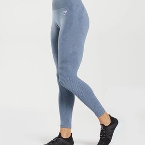 Gymshark Textured Blue Leggings